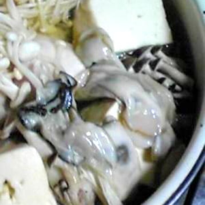 寒い夜にカキの寄せ鍋 レシピ 作り方 By はっとはっと 楽天レシピ